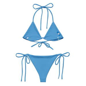 String Bikini - Ozeanblau