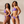 Recycled string bikini - Coastal Purple
