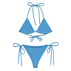 String Bikini - Ozeanblau