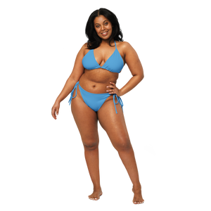 String Bikini - Ozeanblau