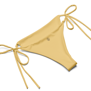 Recycled string bikini - Sand Yellow
