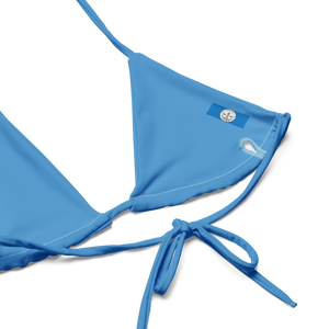 String Bikini - Ozeanblau