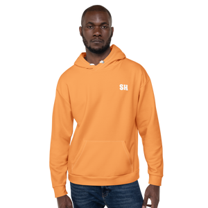 Mens Hoodie - Sunshine Orange
