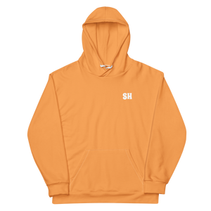Mens Hoodie - Sunshine Orange