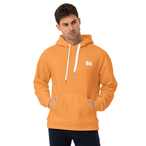Mens Hoodie - Sunshine Orange