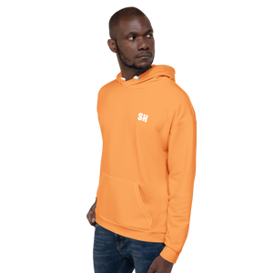 Mens Hoodie - Sunshine Orange