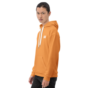 Mens Hoodie - Sunshine Orange
