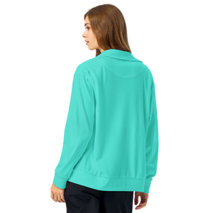 Womens track jacket - Lagoon Turquoise