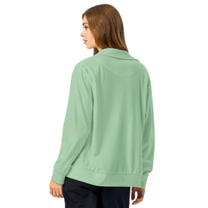 Womens track jacket - Palm Green