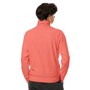 Herren Trainingsjacke - Korallenrot