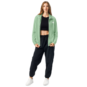 Womens track jacket - Palm Green