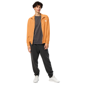 Mens track jacket - Sunshine Orange