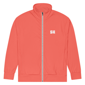 Herren Trainingsjacke - Korallenrot