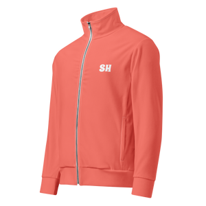 Herren Trainingsjacke - Korallenrot