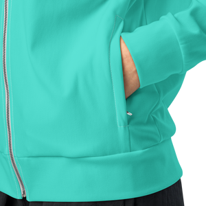 Womens track jacket - Lagoon Turquoise