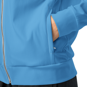 Chaqueta deportiva unisex - Azul océano