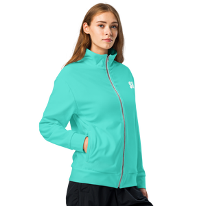 Womens track jacket - Lagoon Turquoise