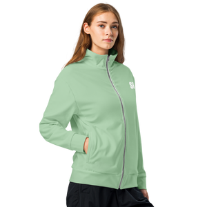 Womens track jacket - Palm Green