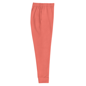 Women's Joggers - Coral Red