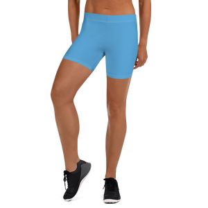 Active Shorts für Damen – Ozeanblau