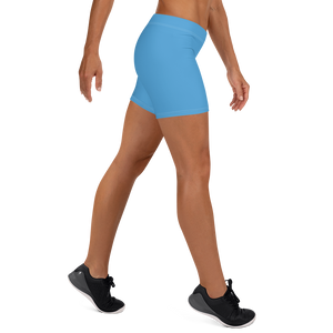 Active Shorts für Damen – Ozeanblau