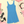 Vestido skater - Azul océano