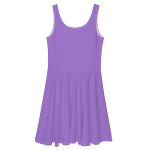 Skater Dress - Coastal Purple