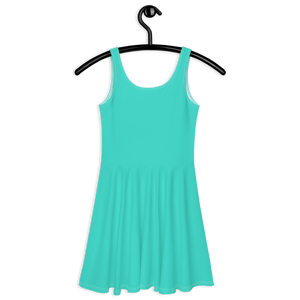 Skater Dress - Lagoon Turquoise
