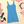 Vestido skater - Azul océano