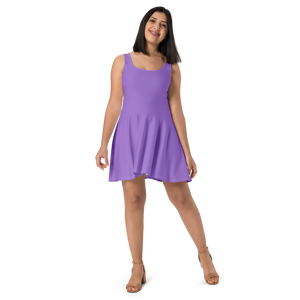 Skater Dress - Coastal Purple