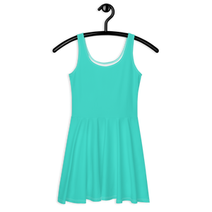 Skater Dress - Lagoon Turquoise