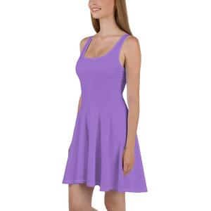 Skater Dress - Coastal Purple