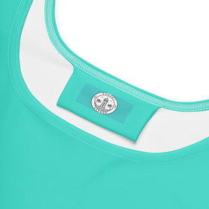 Skater Dress - Lagoon Turquoise