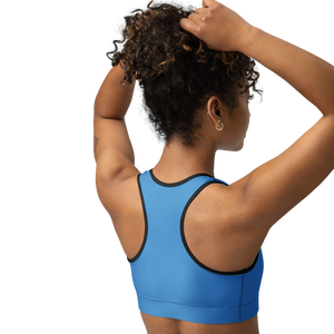 Sports bra - Ocean Blue