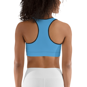 Sports bra - Ocean Blue