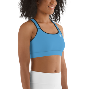 Sports bra - Ocean Blue