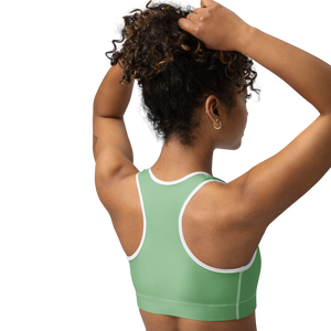 Sports bra - Palm Green