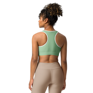 Sports bra - Palm Green