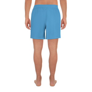 Men's Recycled Athletic Shorts - Ocean Blue