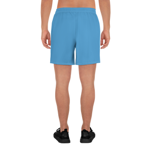 Men's Recycled Athletic Shorts - Ocean Blue