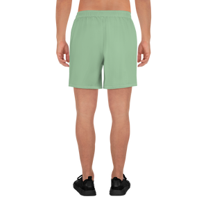 Men's Recycled Athletic Shorts - Palm Green