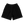 Shorts deportivos reciclados para hombre - Negro