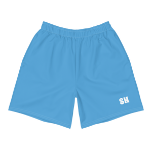 Men's Recycled Athletic Shorts - Ocean Blue