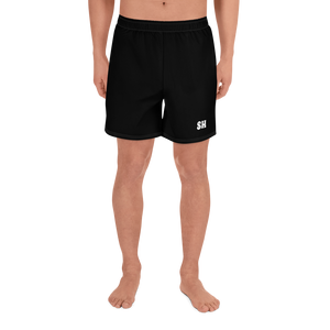Shorts deportivos reciclados para hombre - Negro