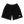 Shorts deportivos reciclados para hombre - Negro