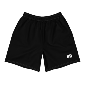 Shorts deportivos reciclados para hombre - Negro