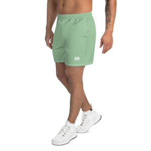 Men's Recycled Athletic Shorts - Palm Green