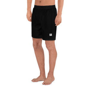 Shorts deportivos reciclados para hombre - Negro