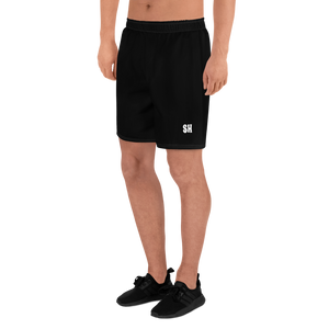 Shorts deportivos reciclados para hombre - Negro