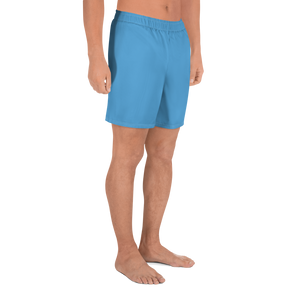 Men's Recycled Athletic Shorts - Ocean Blue